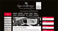 Desktop Screenshot of cigars-vegasantiago.biz